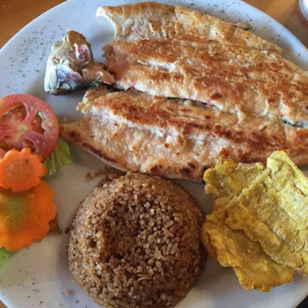 Trucha a la plancha