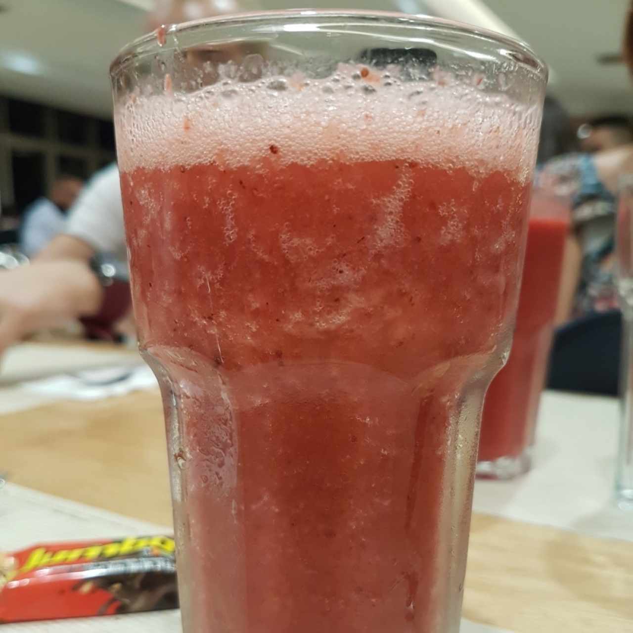 fresa en agua