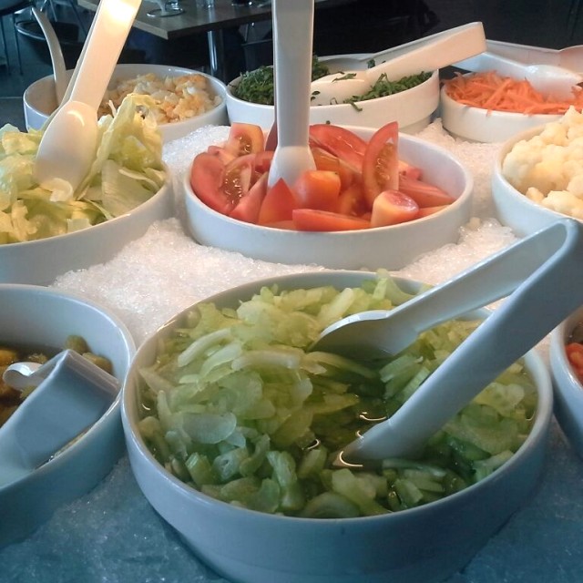 Barra de ensaladas