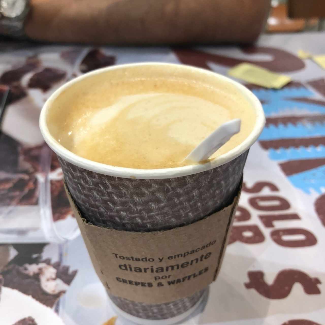 latte de hazelnut