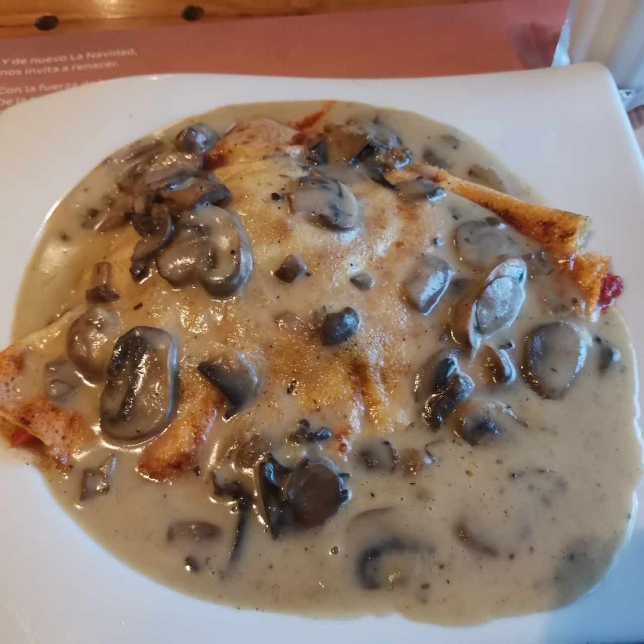  Crepa de champiñones 