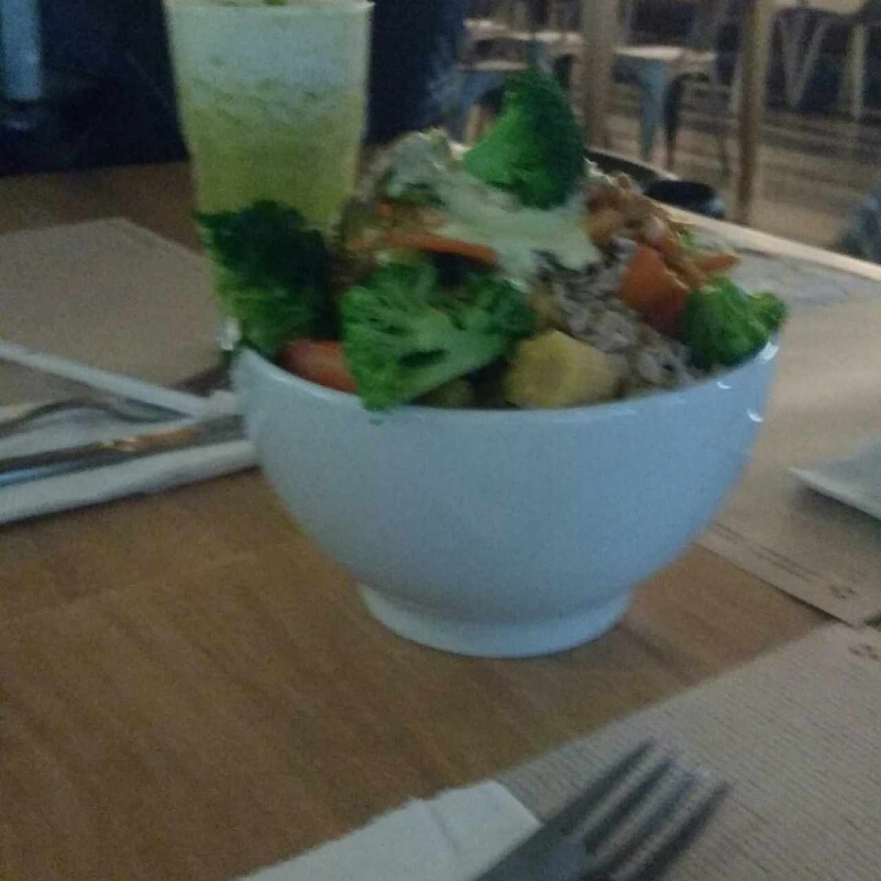 ensalada de la barra