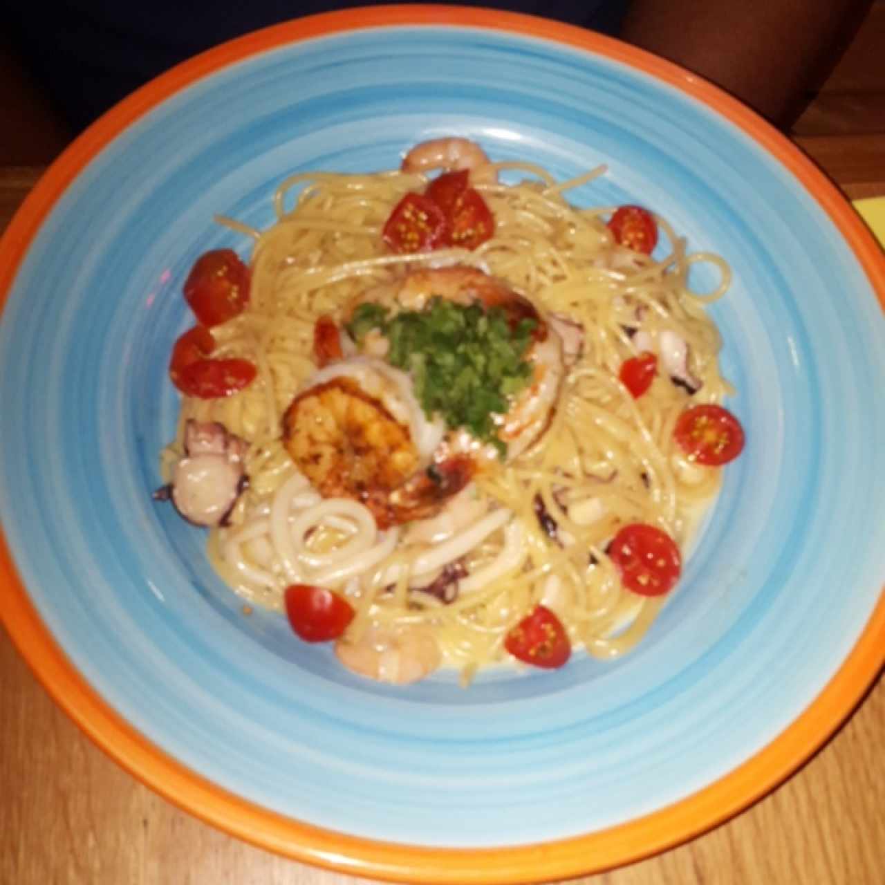 spaghetti frutti di mare