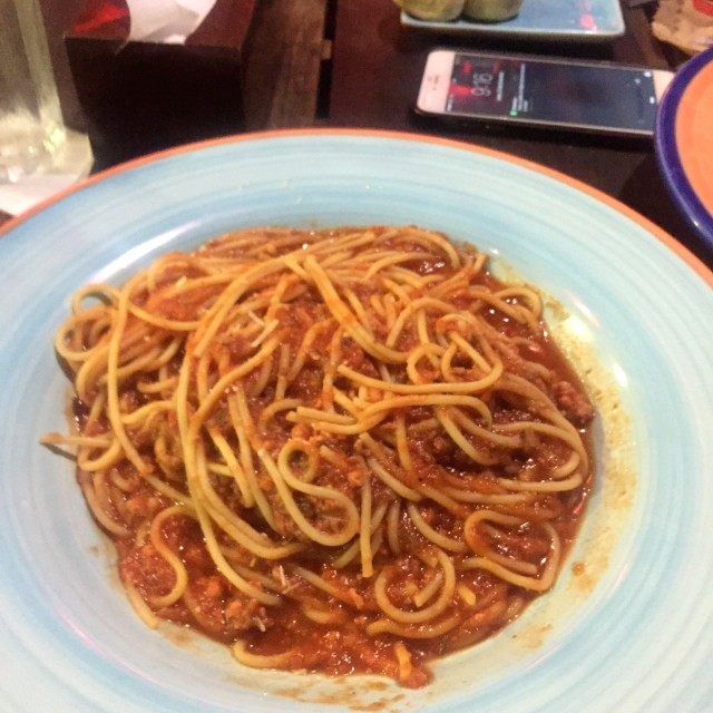 Boloñesa spaguetti