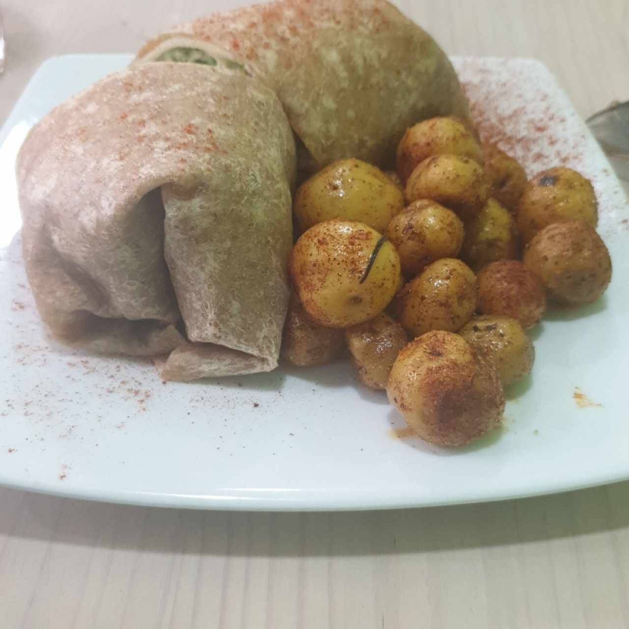 Burrito lenteja express