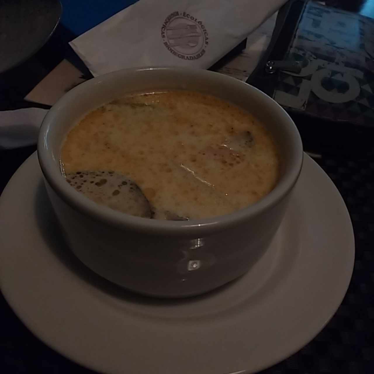 sopita de coco