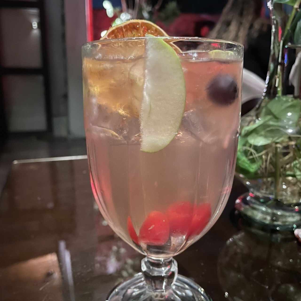 Sangria de vino rosado