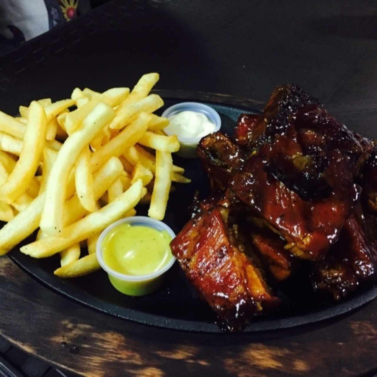 costillas al barril
