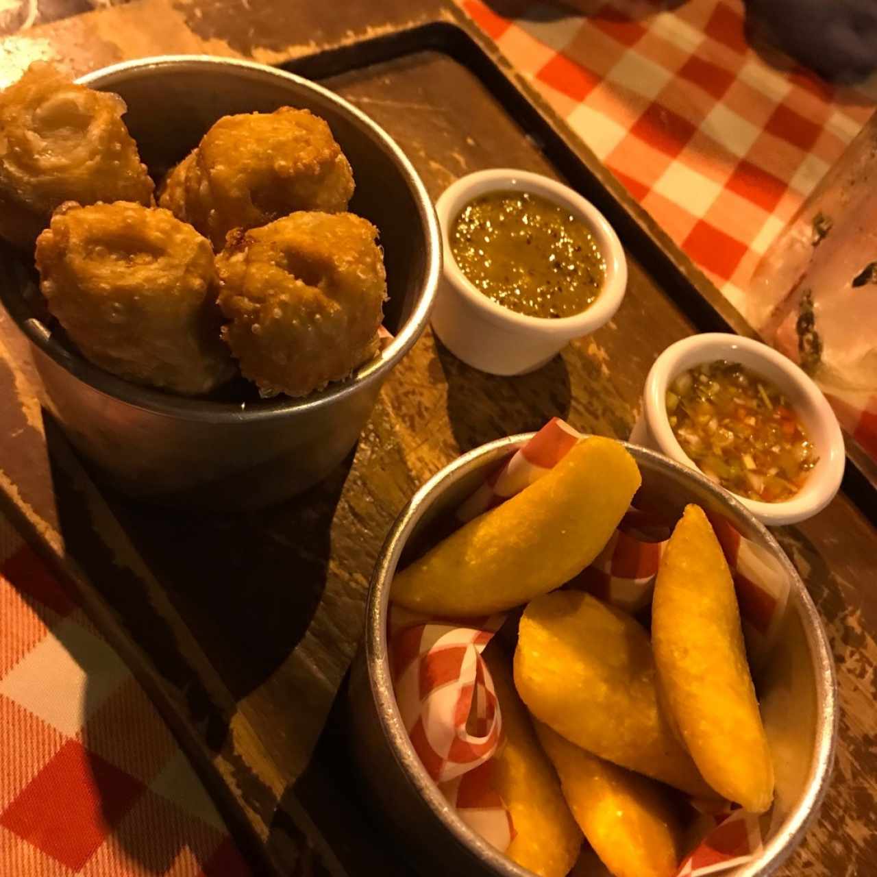 Empanaditas y Palitos