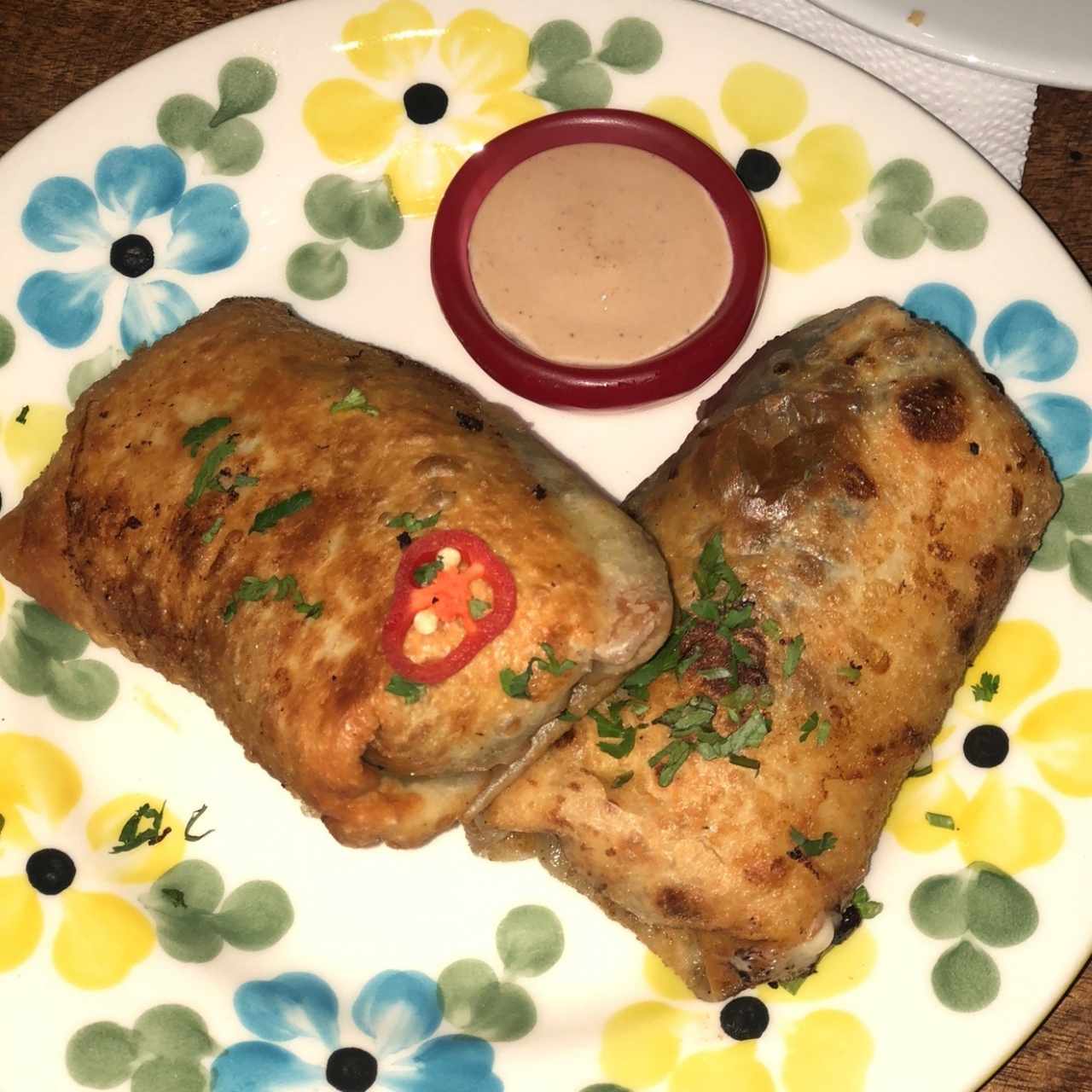 Chimichangas de cerdo