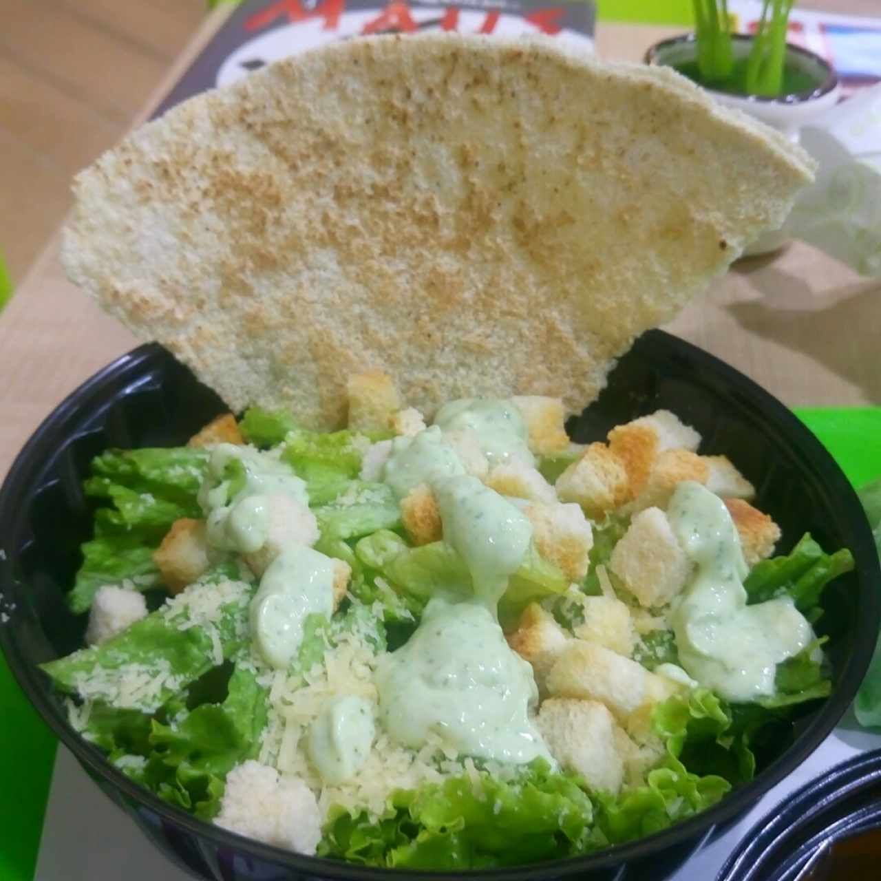 Ensalada con Casabe
