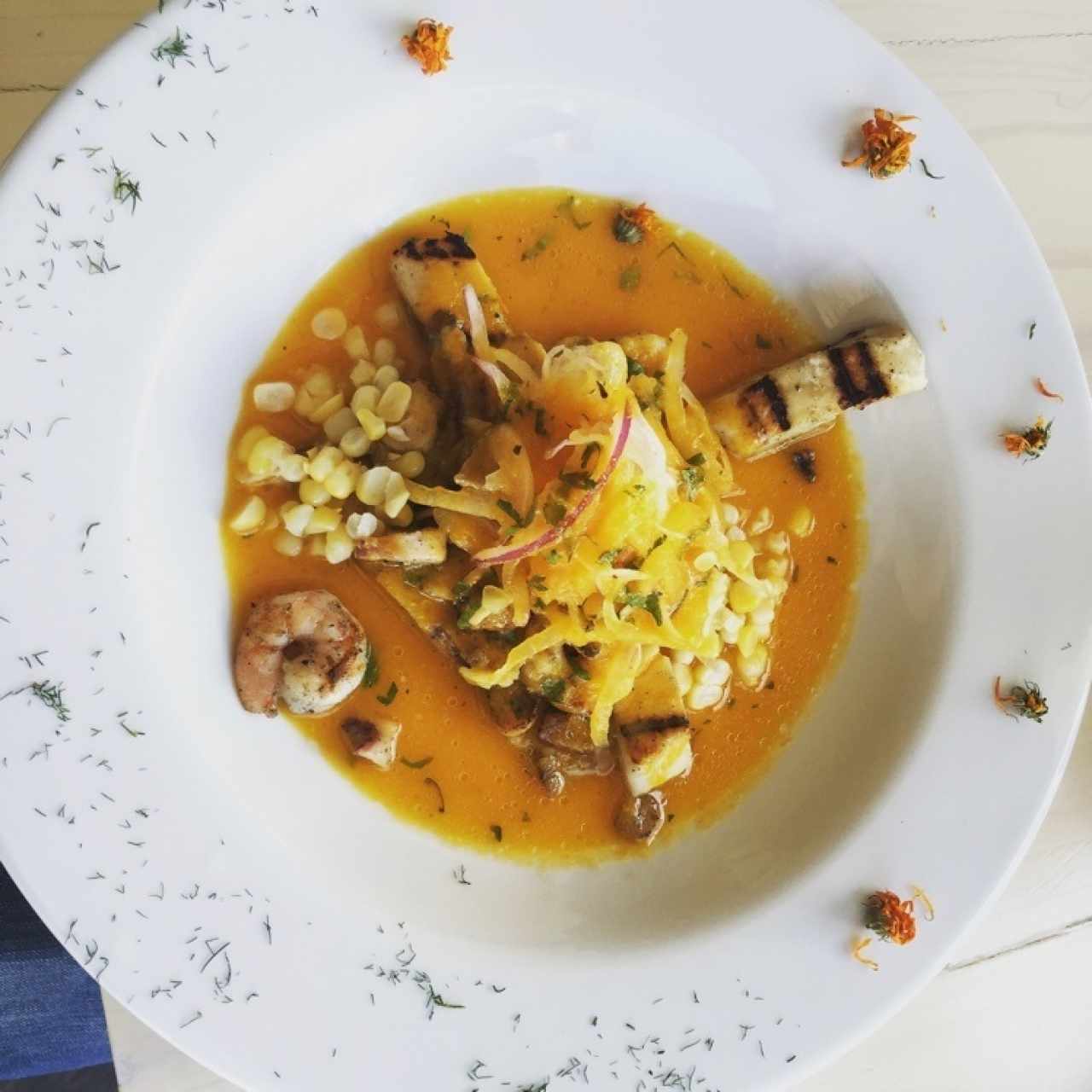 ceviche caliente !!