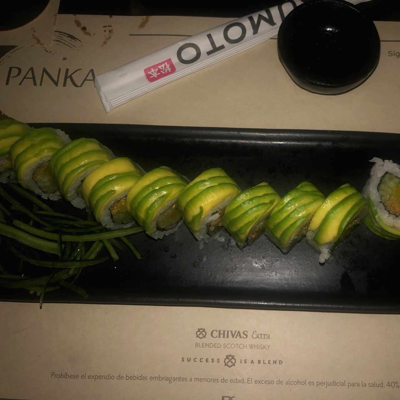 sushi vegano 