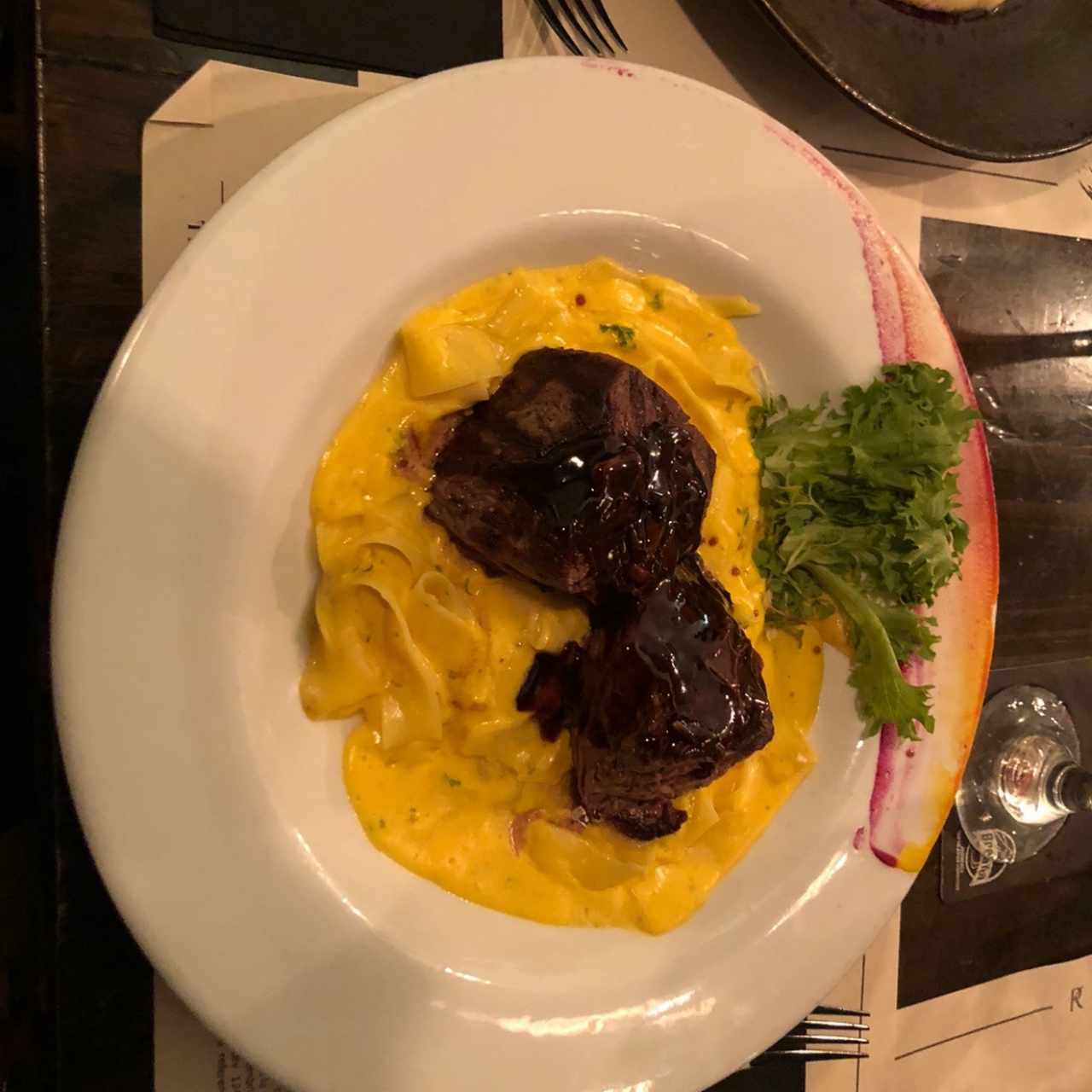 Papardelle beef