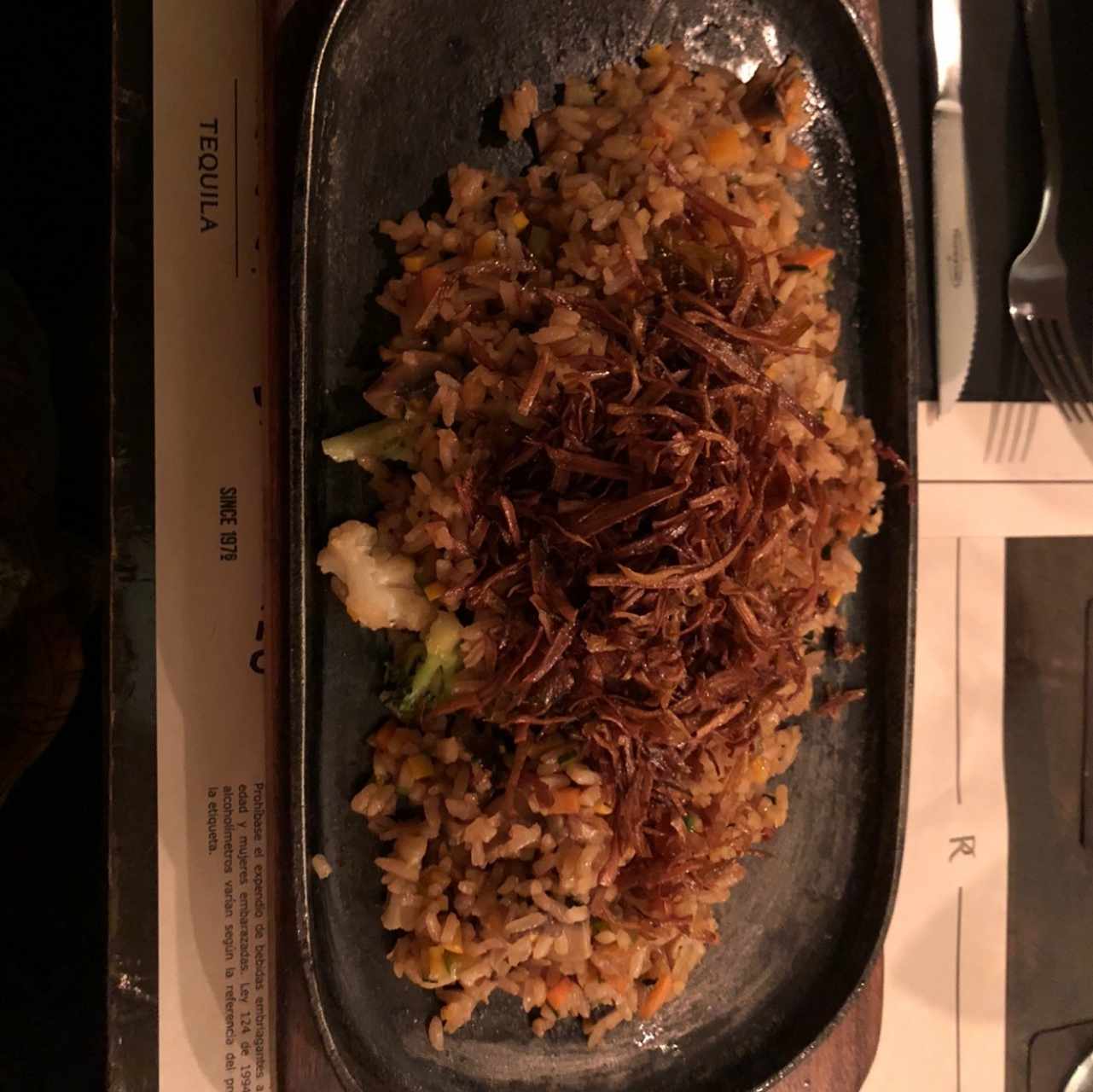 Arroz Vegano