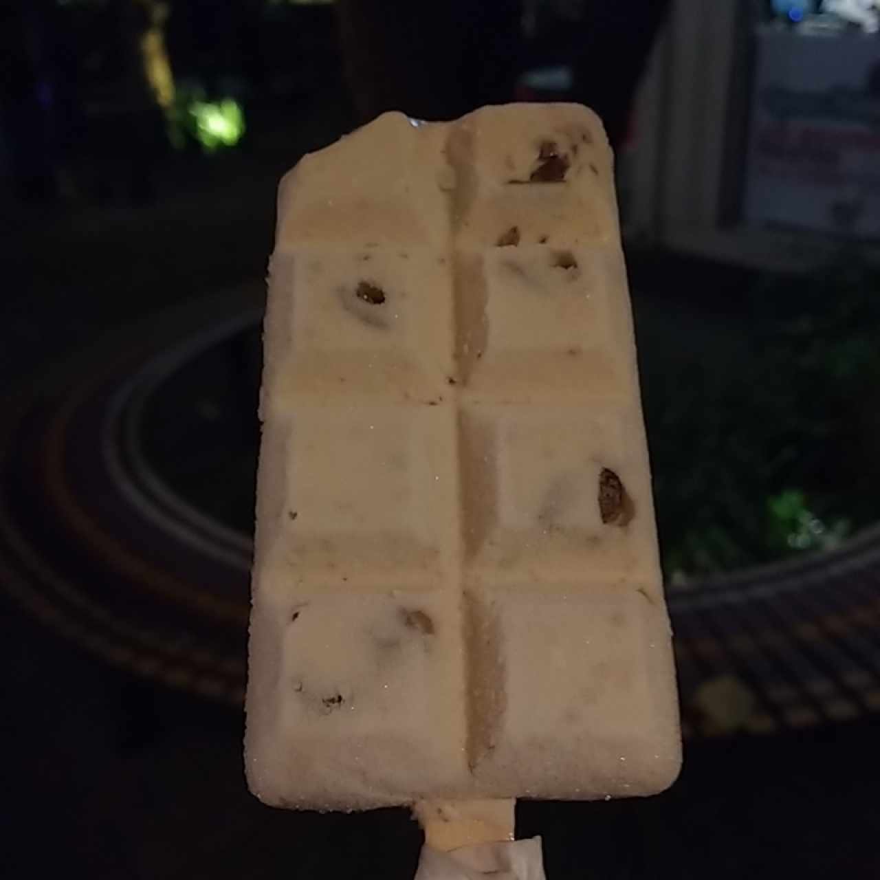 paleta de almendras y chocolate light