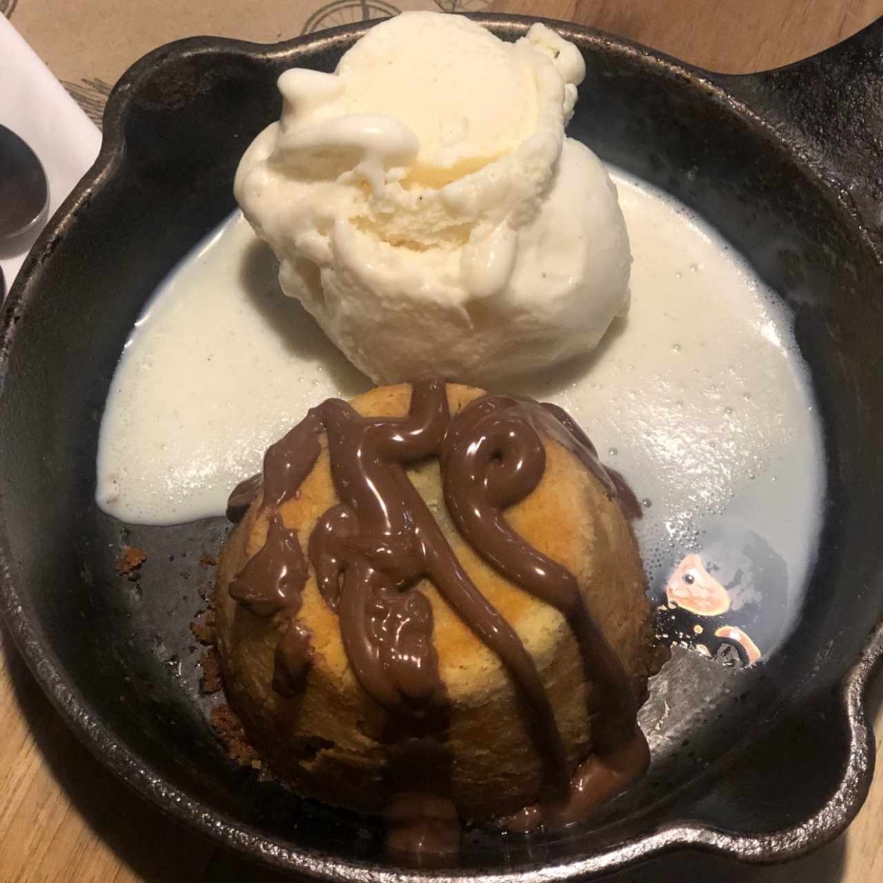volcan de nutella