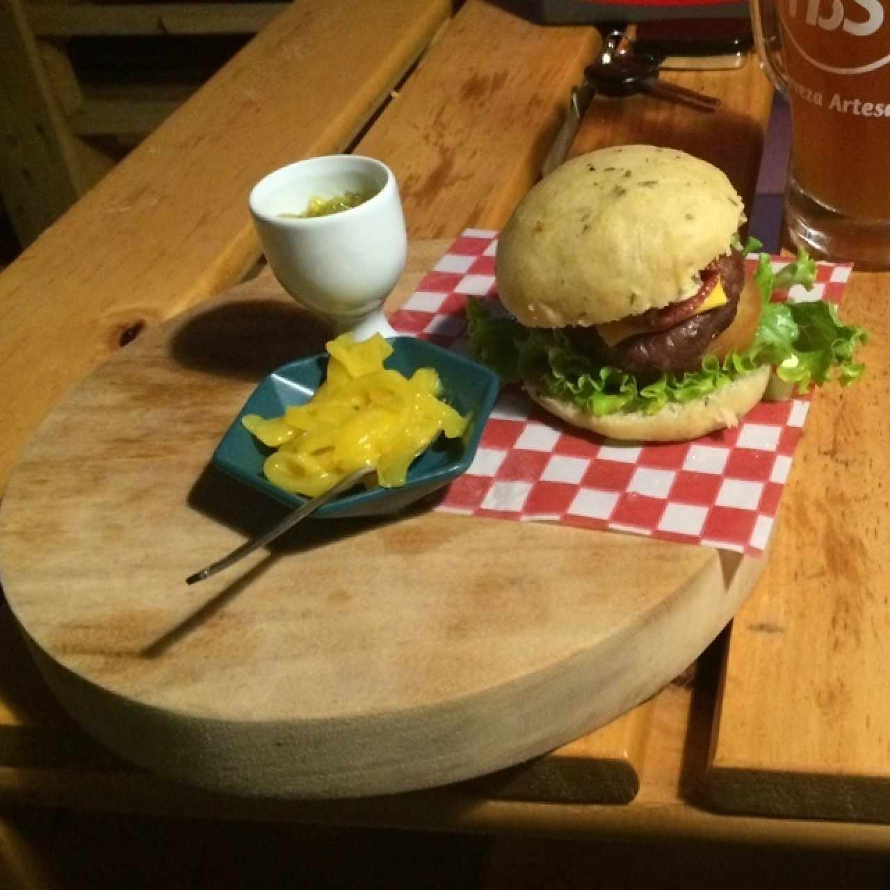 mini hamburguesa 