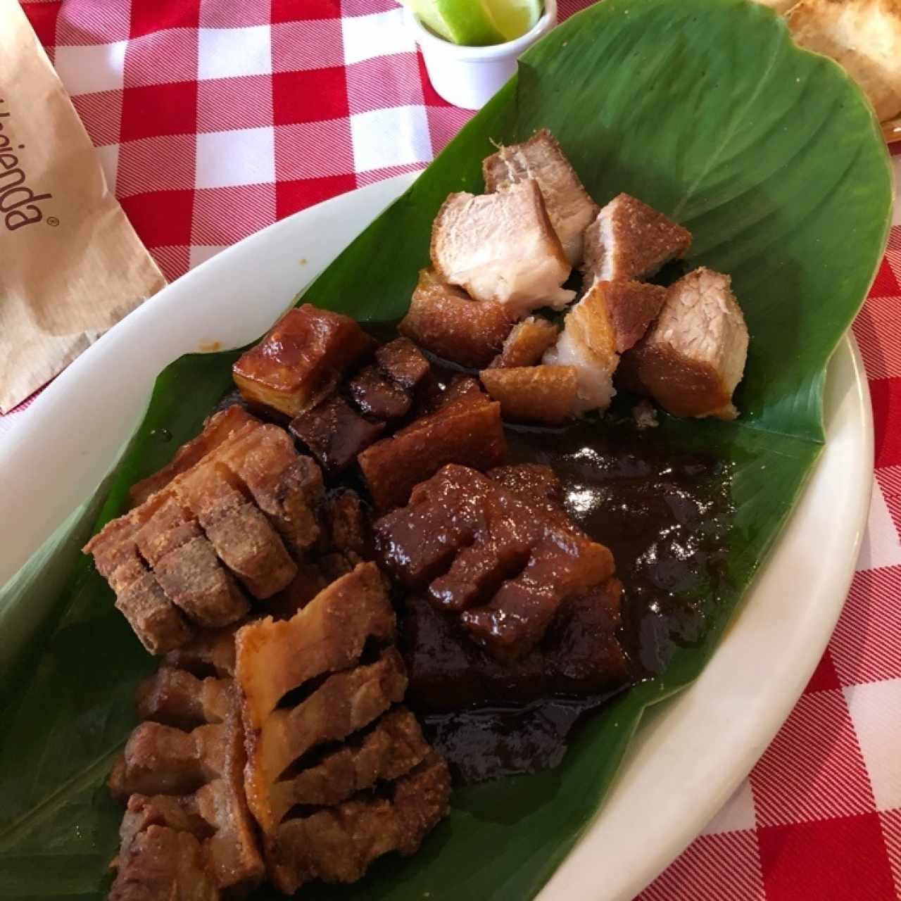 Chicharron en texturas