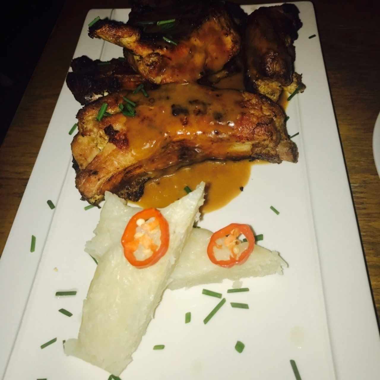 costillas al coco