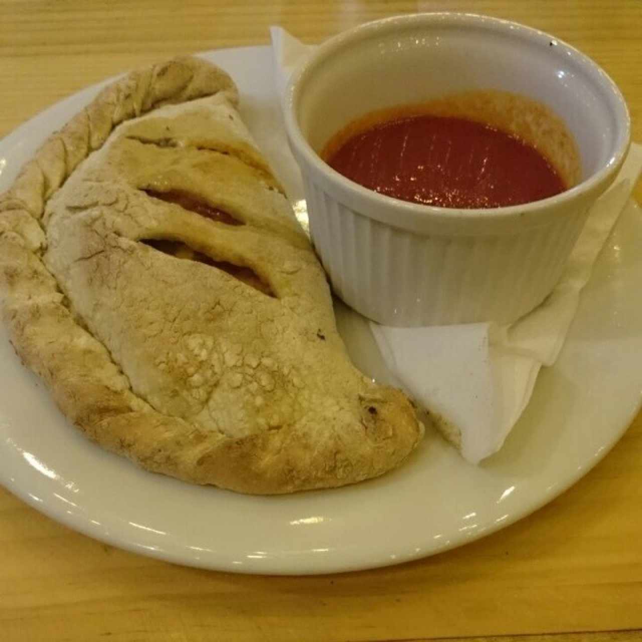 calzone de hongos 