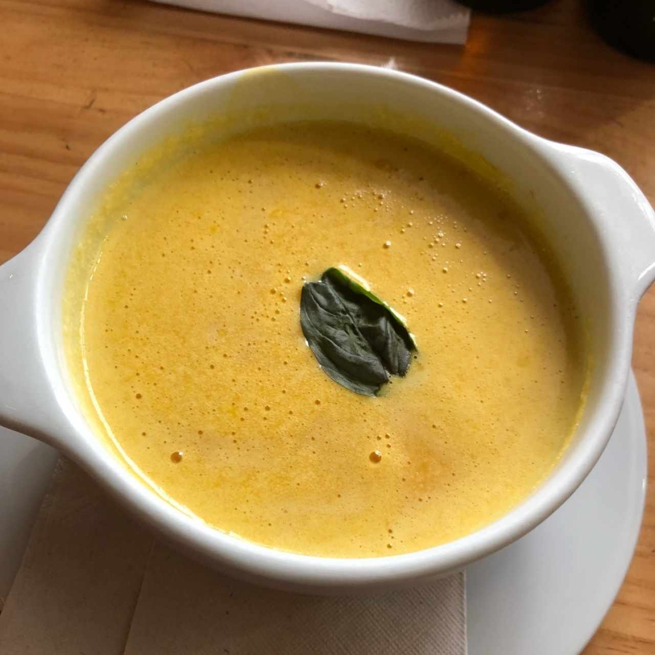 sopa de zapallo