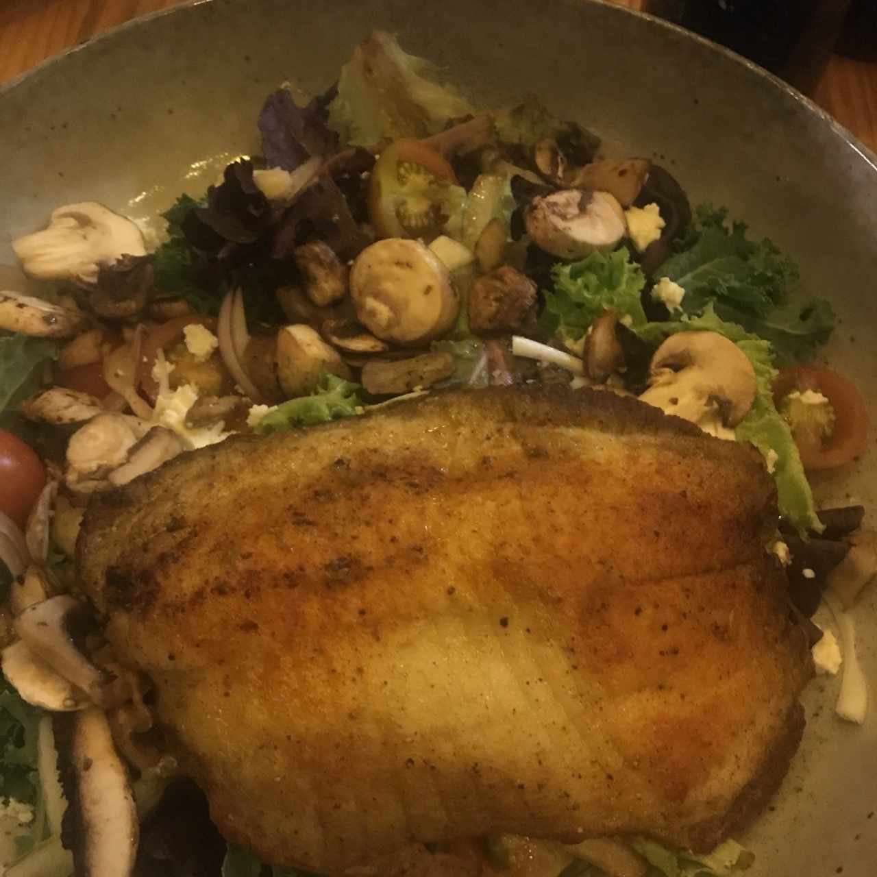 tilapia salad