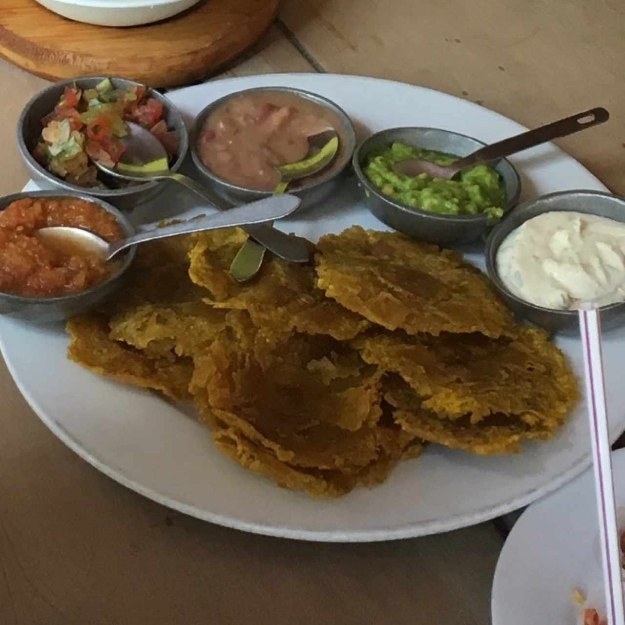 Patacones de la casa