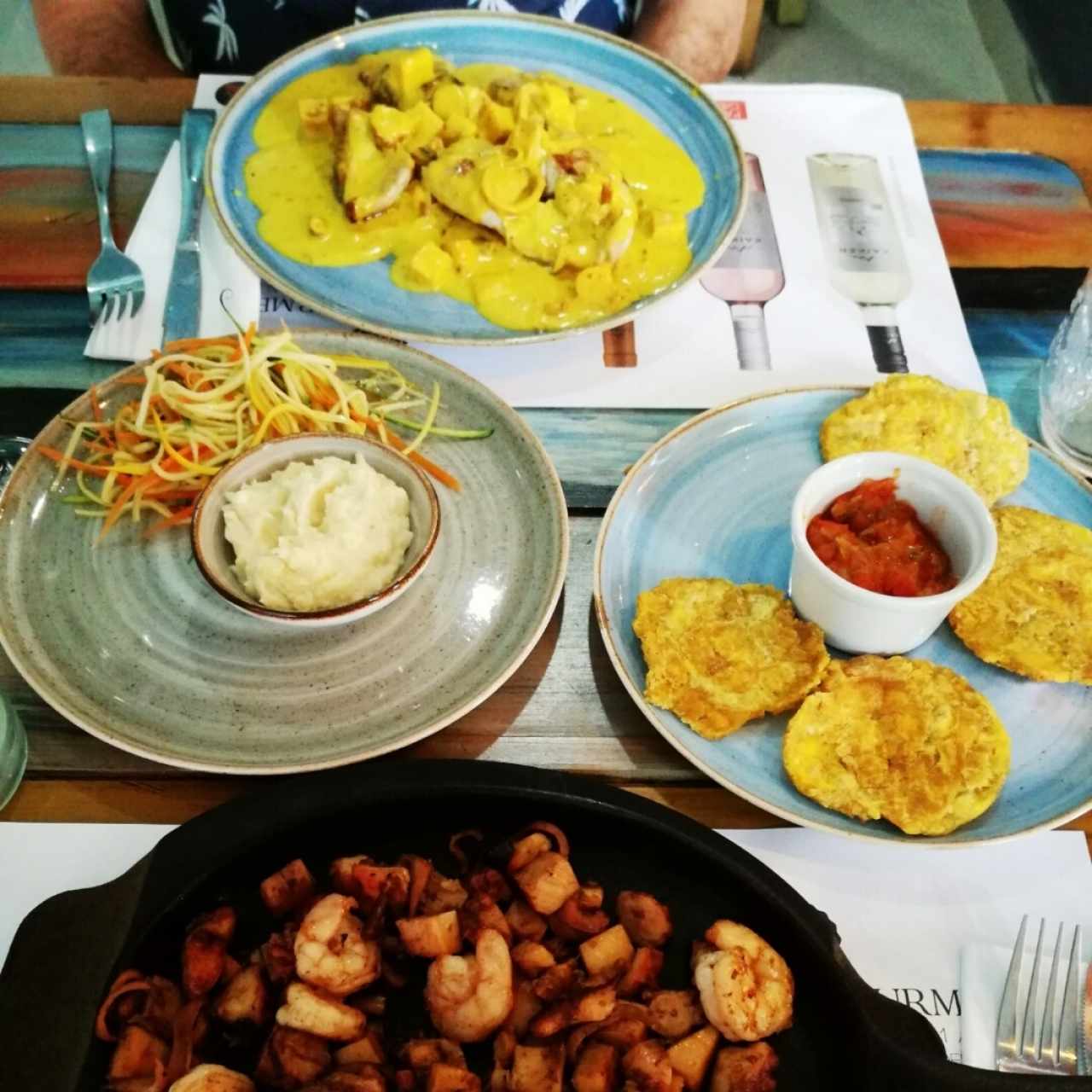 Bravo con mariscos