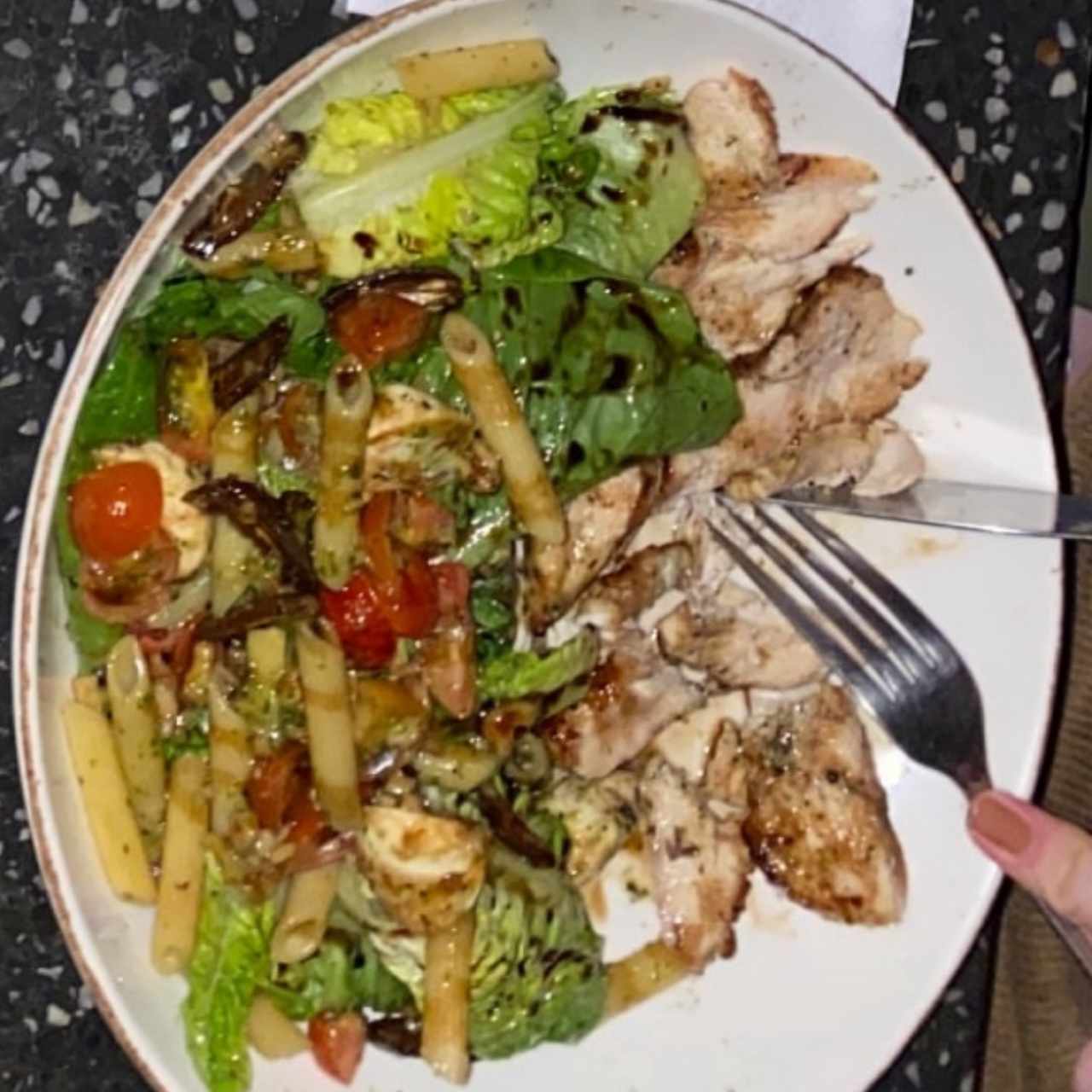 Ensalada con Pollo