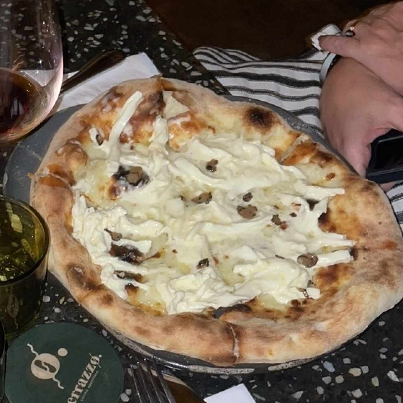 Pizza con Trufa