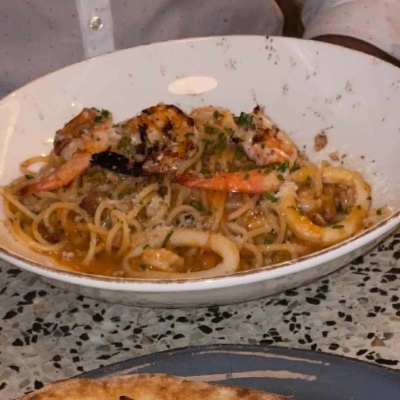 Pasta con Mariscos