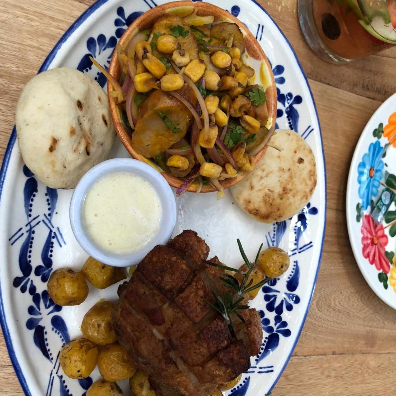 duo tocino y ceviche de chorizo