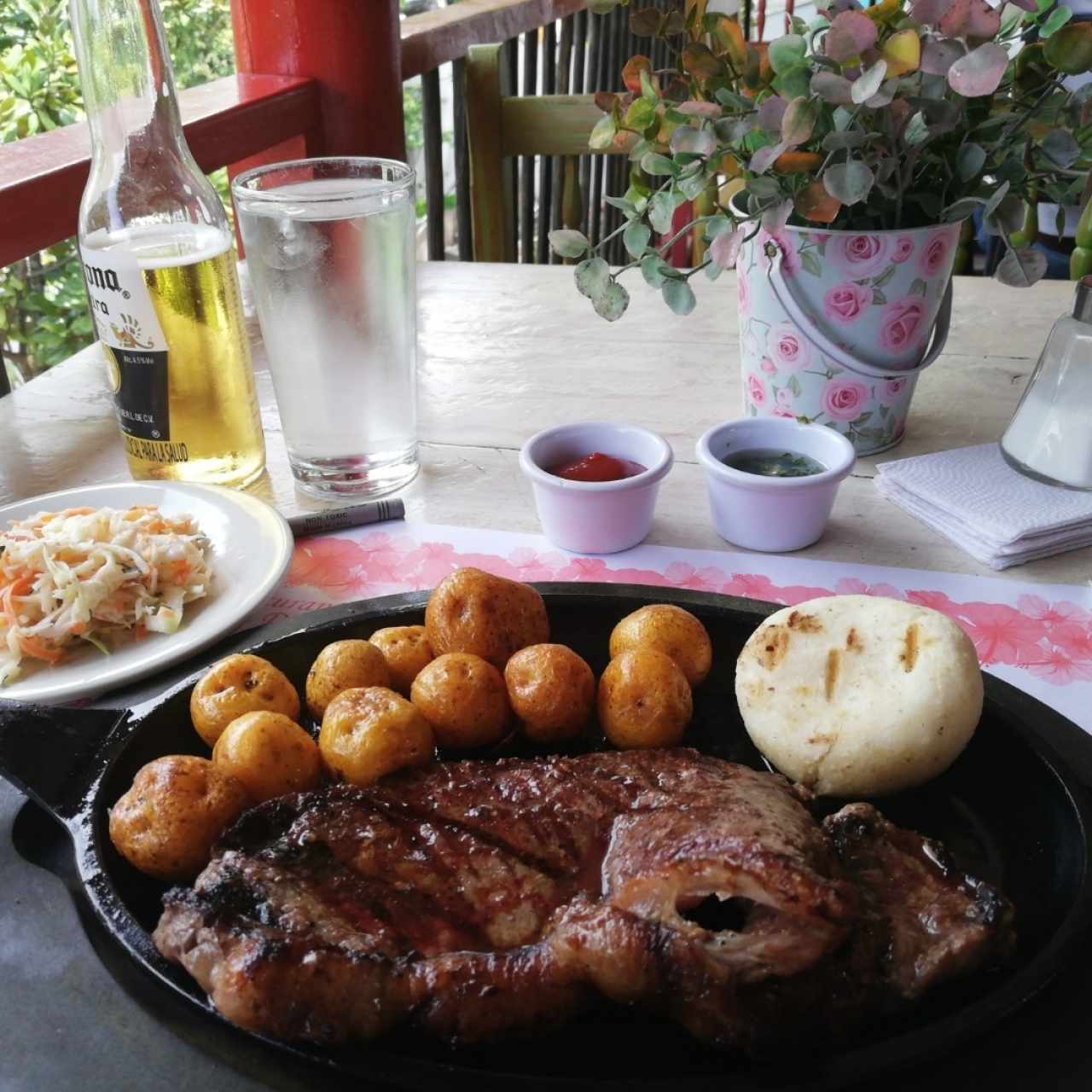 Corte de carne importada New York Stick. 