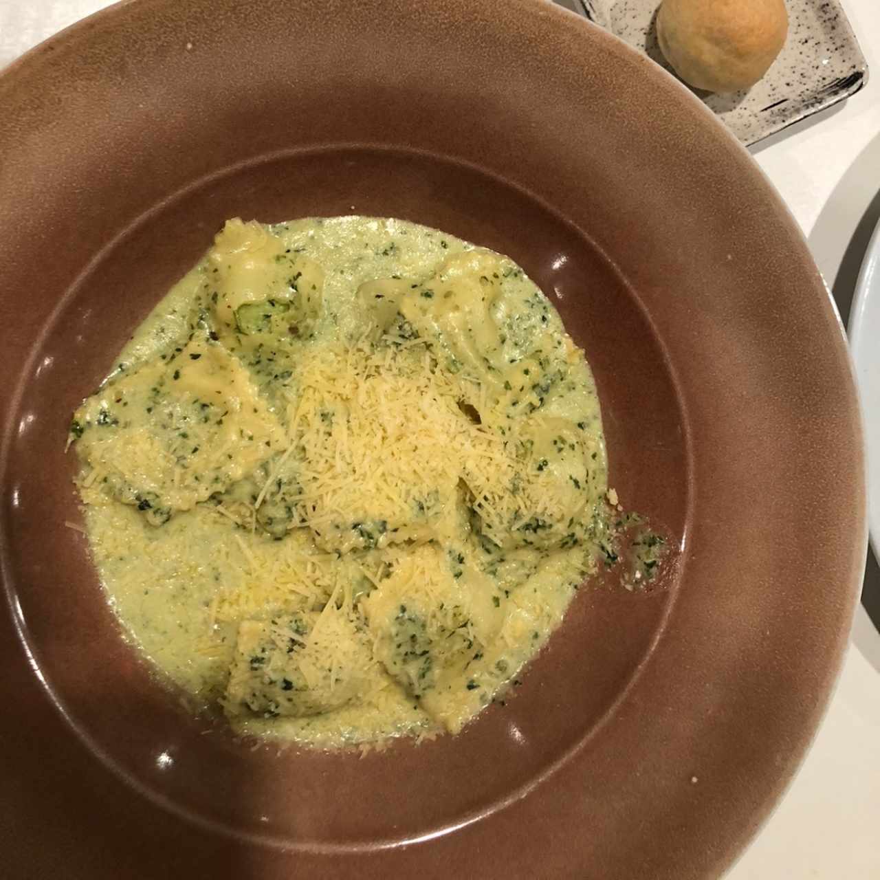 raviolis de espinaca y ricotta 