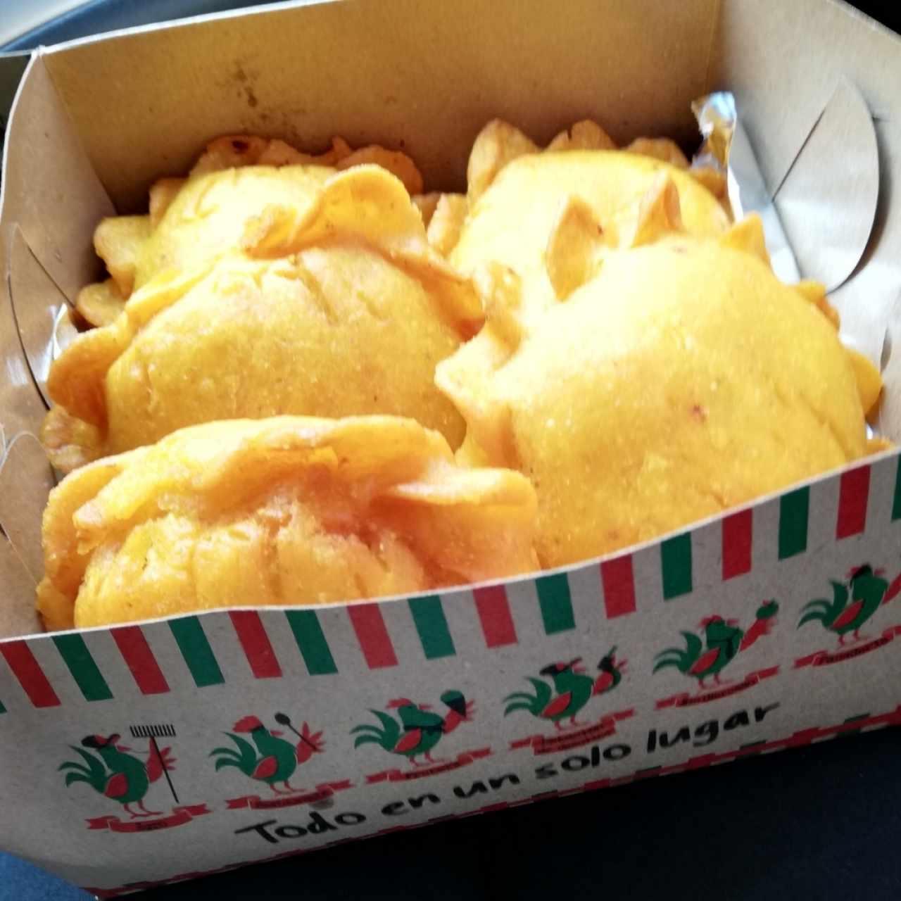pasteles de pollo