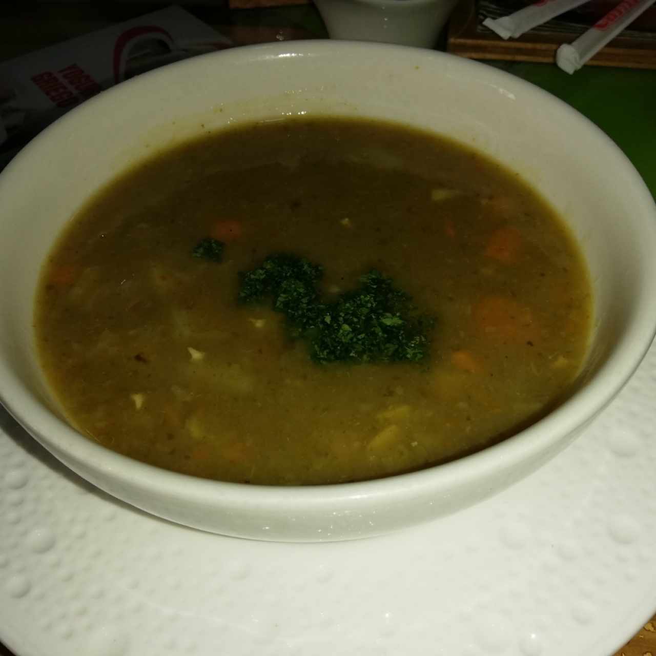 sopa casera
