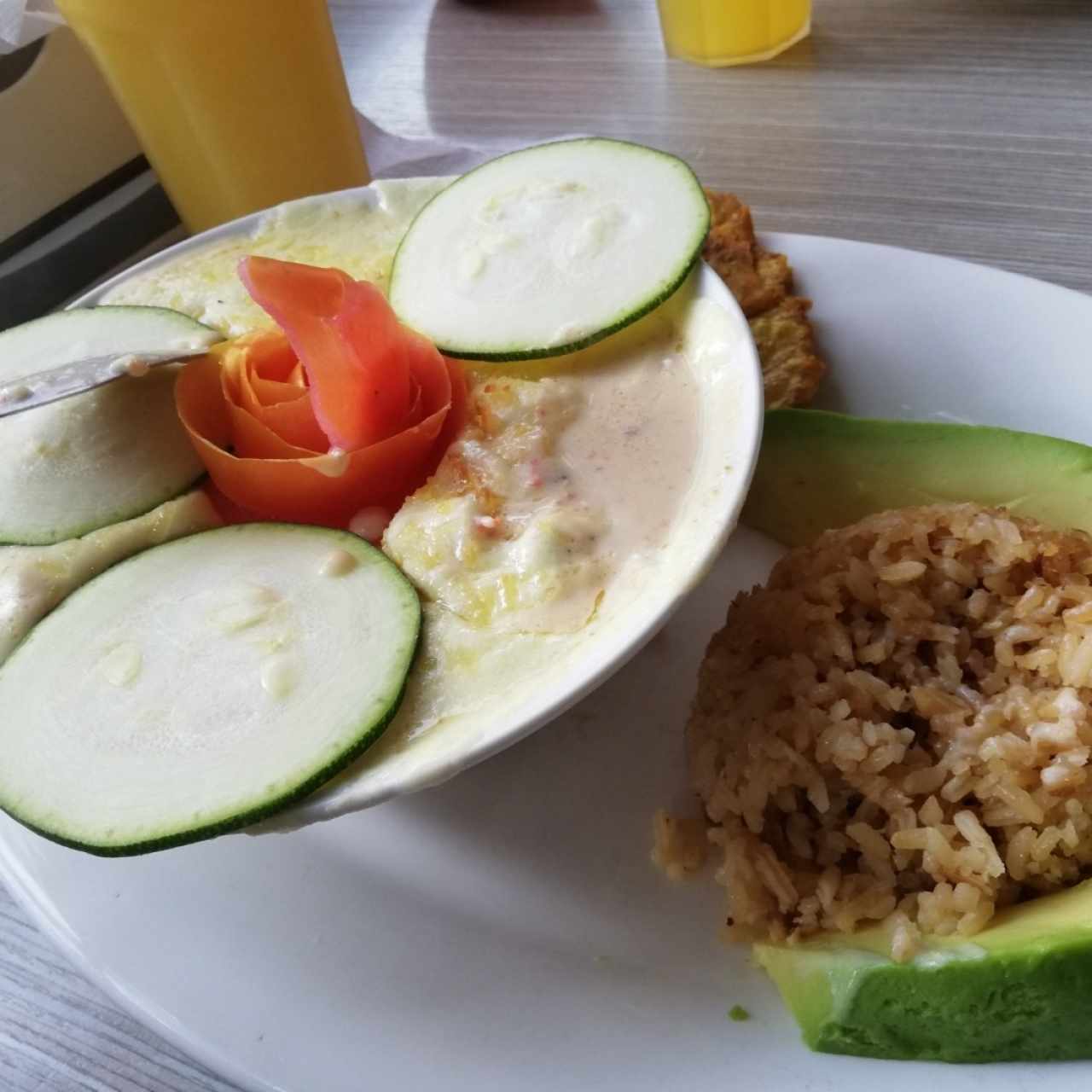cazuela de mariscos