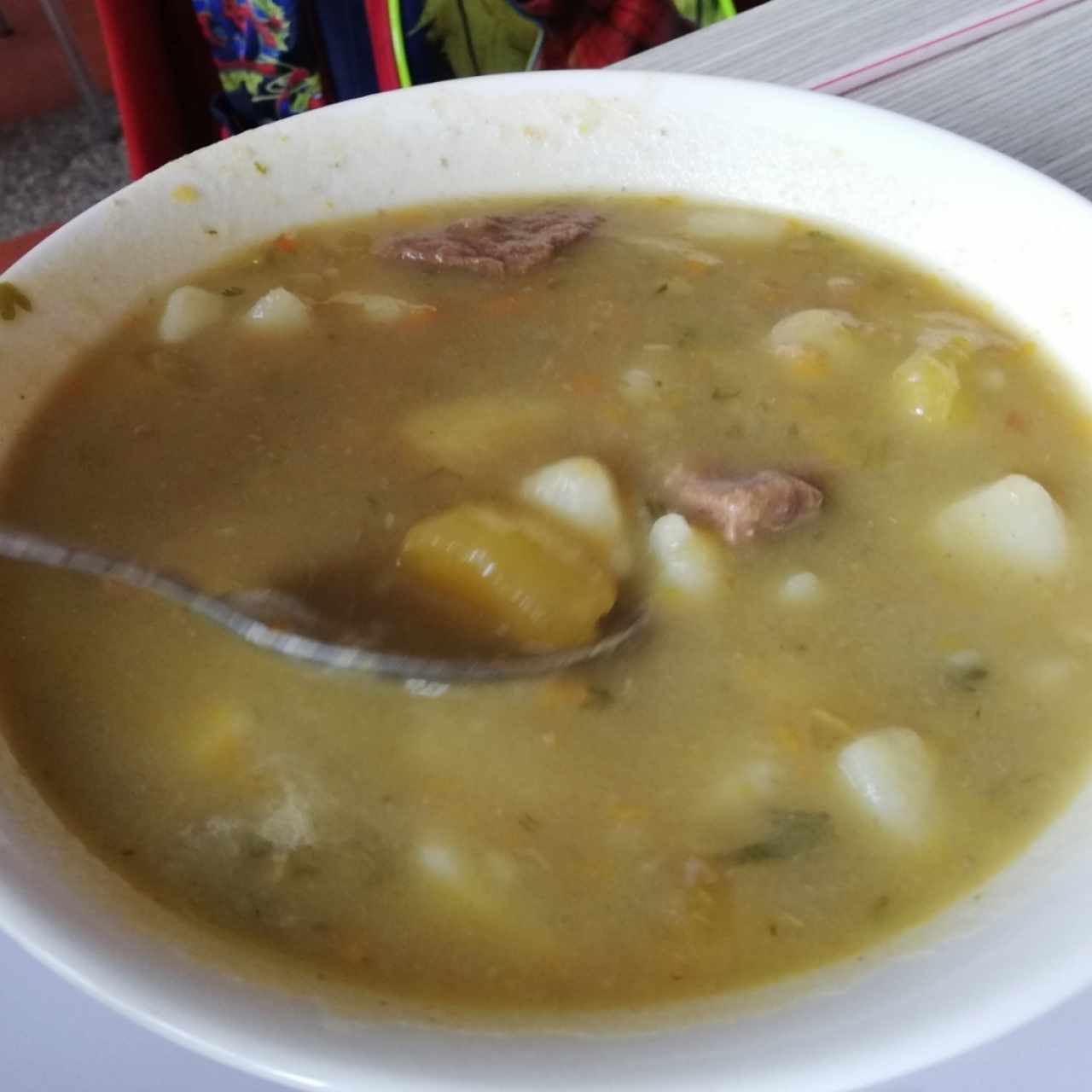 sopa de patacon
