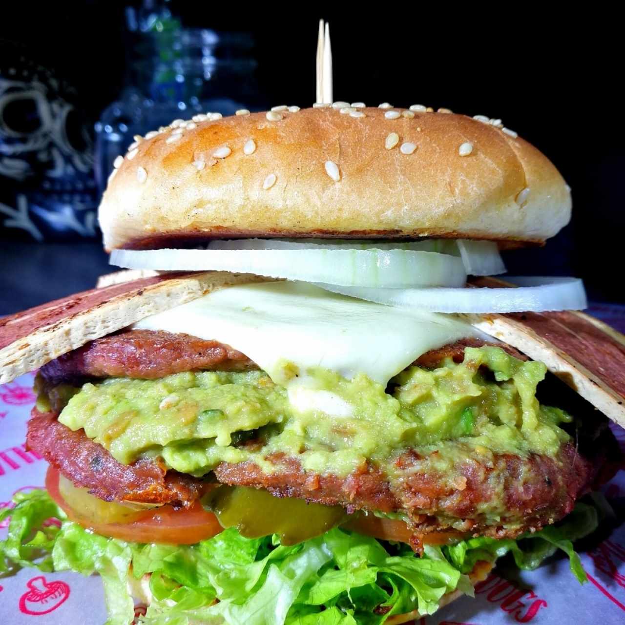 veggie burger