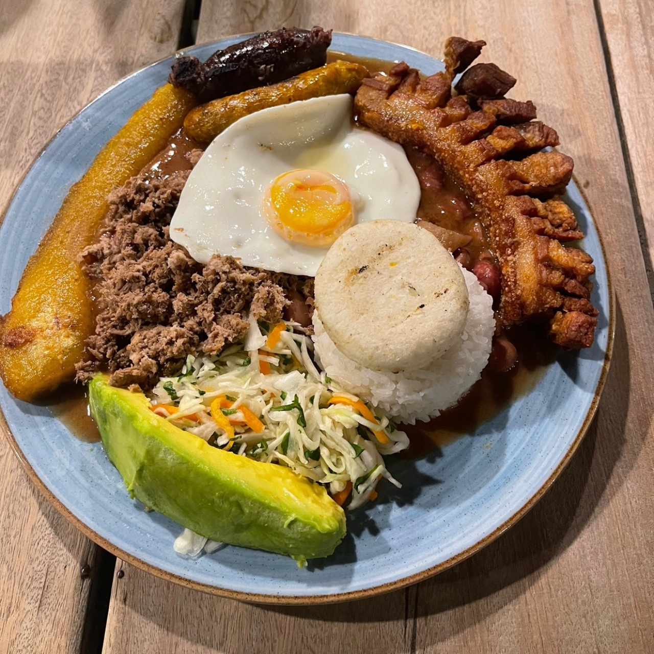 Bandeja paisa mediana