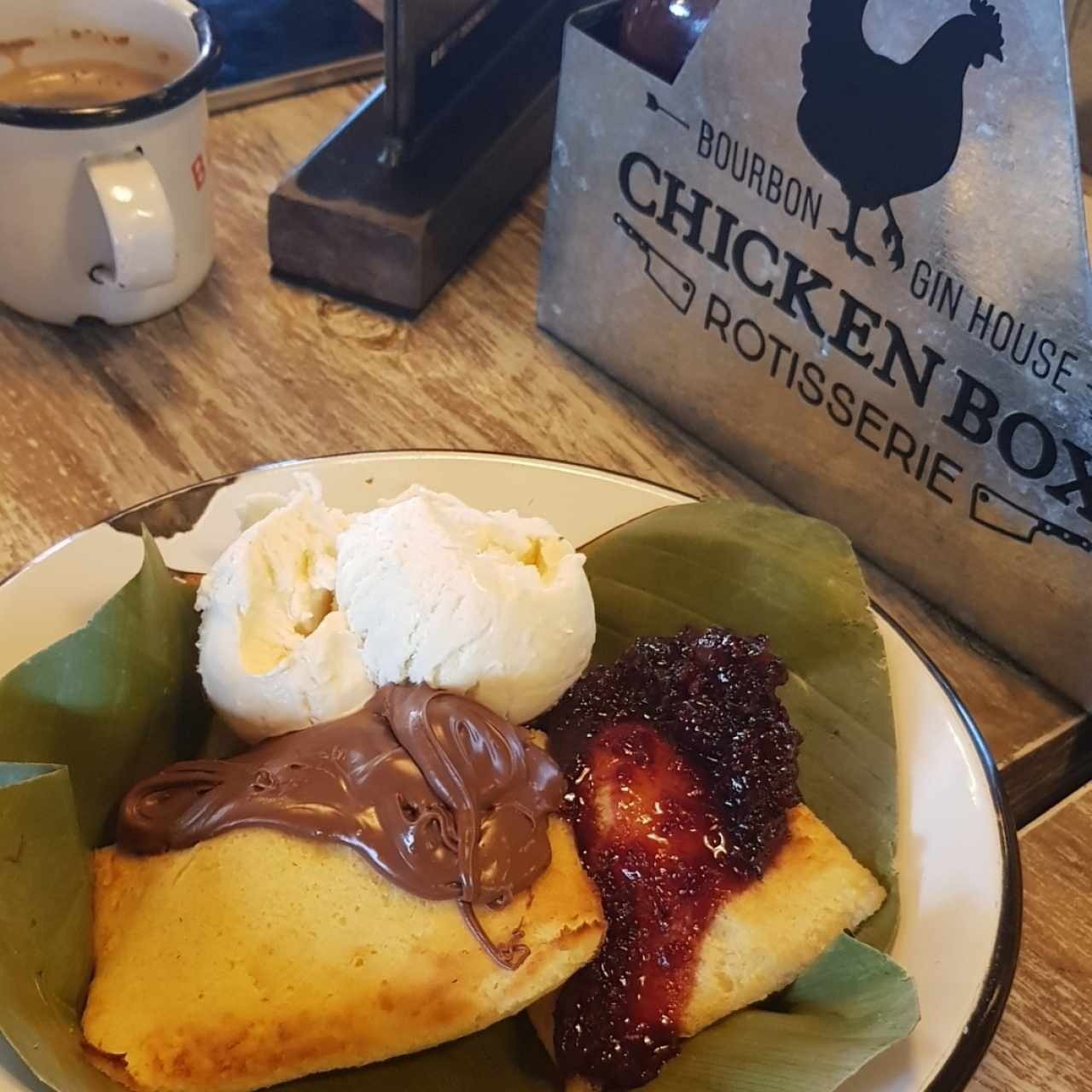Nutella sponge