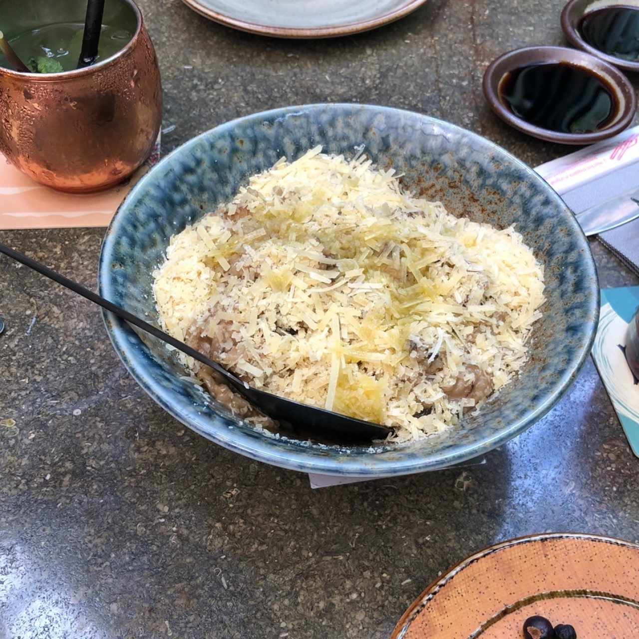 Risotto de hongos