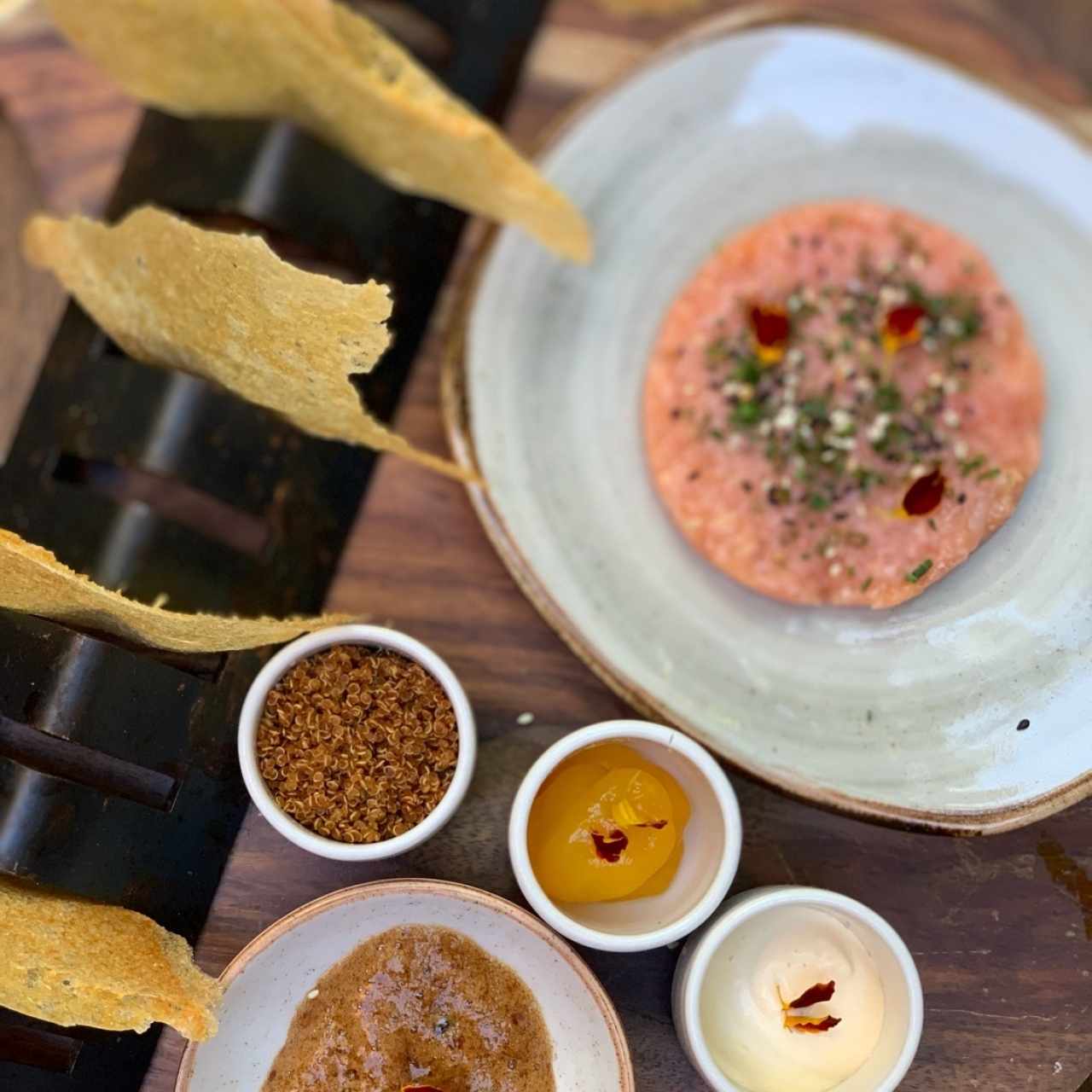 Tartare de salmon