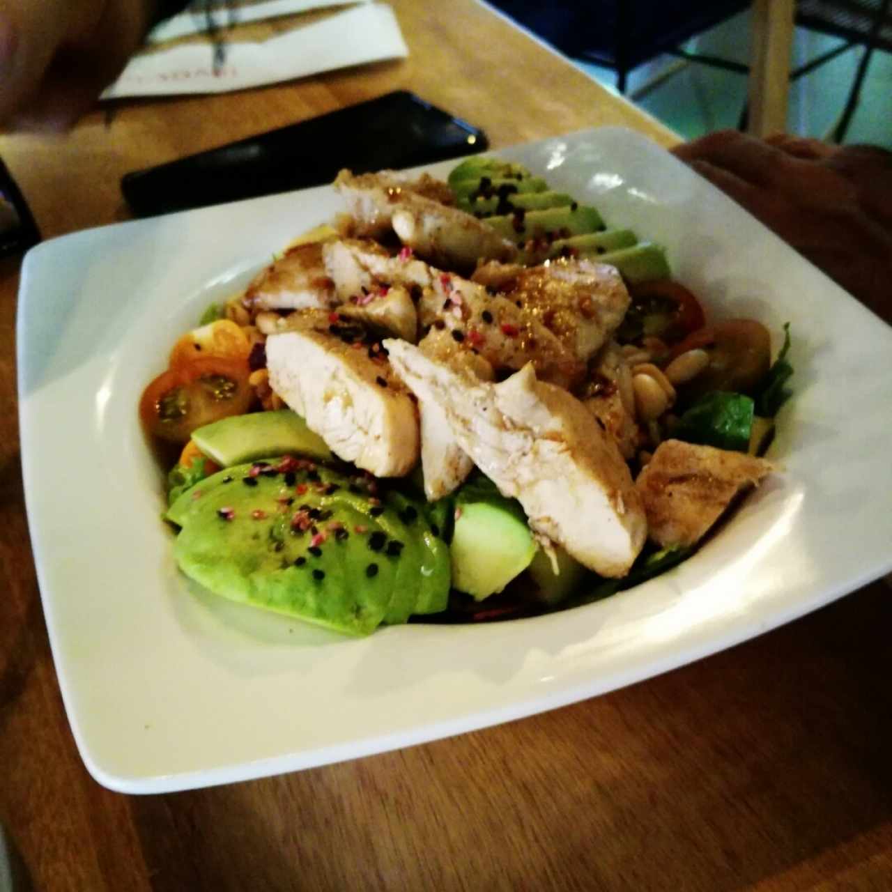 Ensalada de pollo