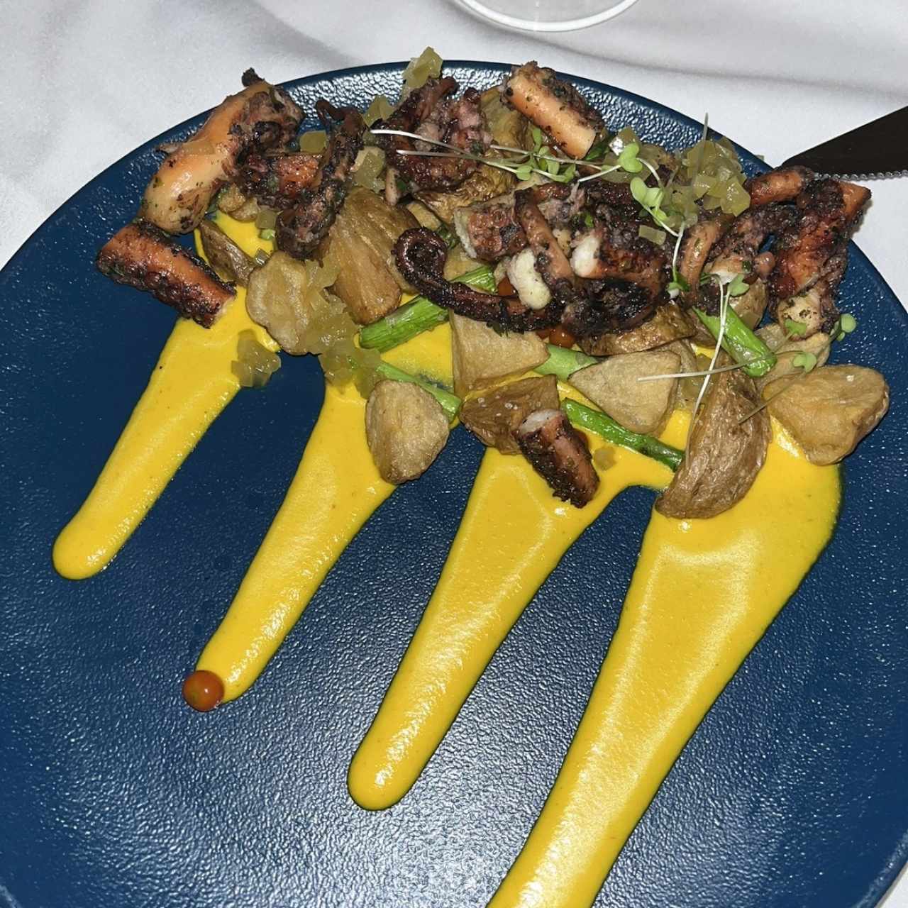 Pulpo al carbón 