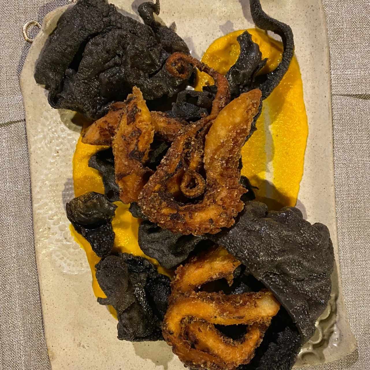 Pulpo crocante