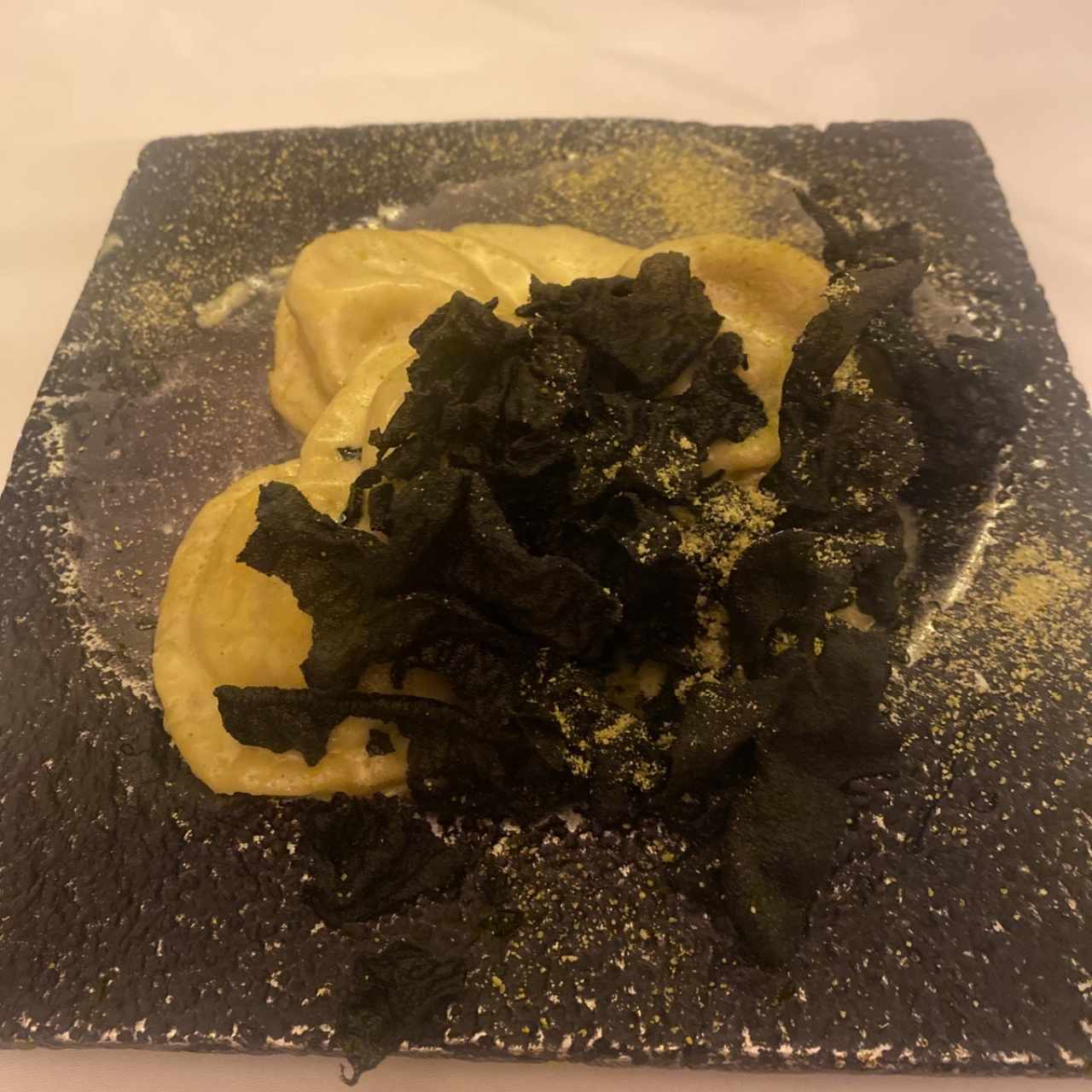 Ravioli de Pulpo