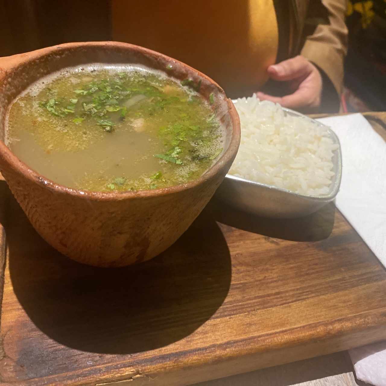 Sopa de lentejas