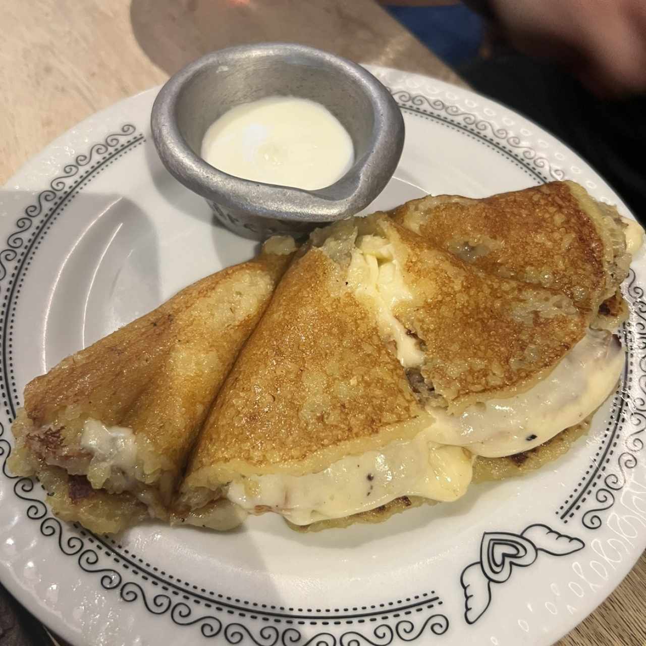 Arepa de choclo con queso